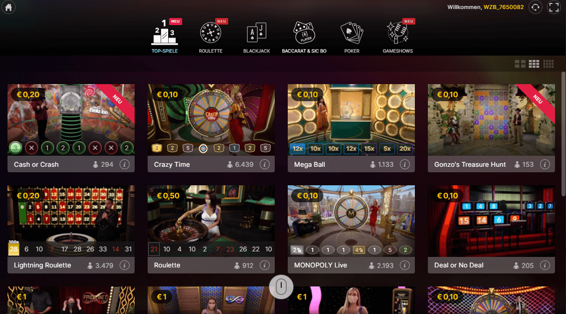 wazamba casino