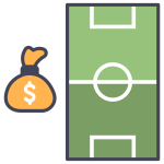 Casinofokus Icon Fußballfeld