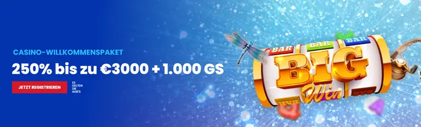Willkommensbonus im L.C.S. Limited Casino Bet N Flix