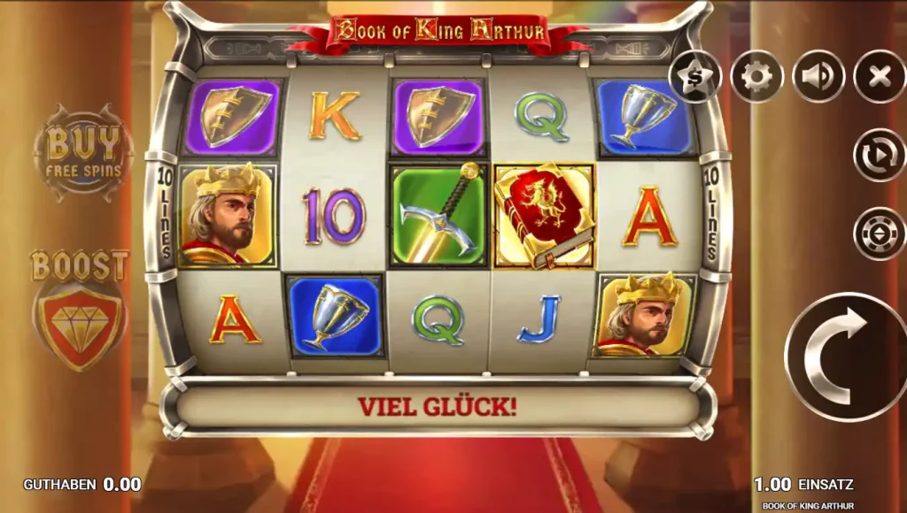 Book of King Arthur Slot vom Spielentwickler Microgaming