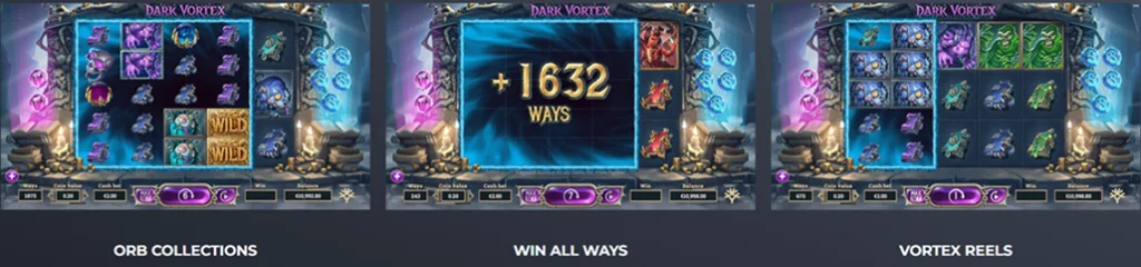 Slot Dark Vortex Yggdrasil