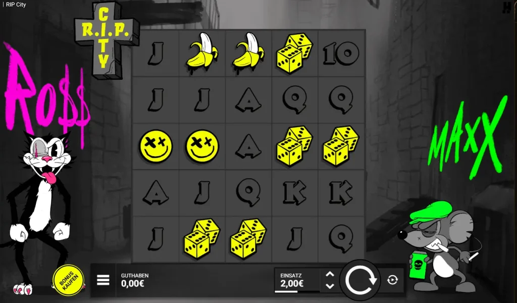 RIP City Slot vom Spielentwickler Hacksaw Gaming