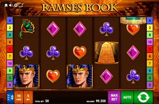 Ramses Book Gamomat Slot