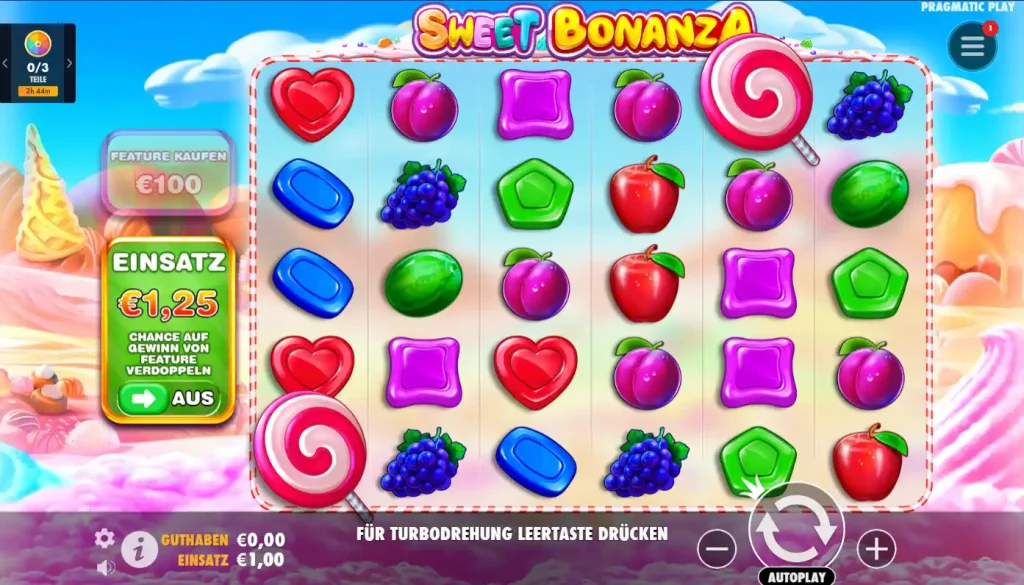 Sweet Bonanza Slot vom Spielentwickler Pragmatic Play