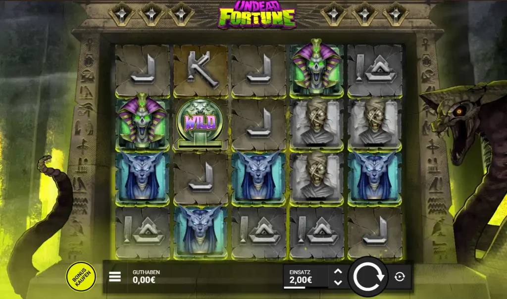 Undead Fortune Slot vom Spielentwickler Hacksaw Gaming
