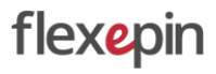 Kleines flexepin Logo