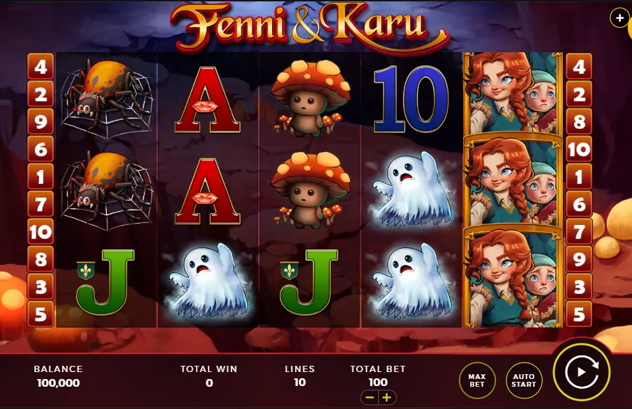 Fenni und Karu Slot vom Provider Bally Wulff