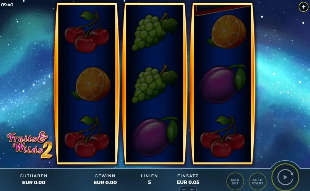 Fruits and Wild 2 Slot von Bally Wullf