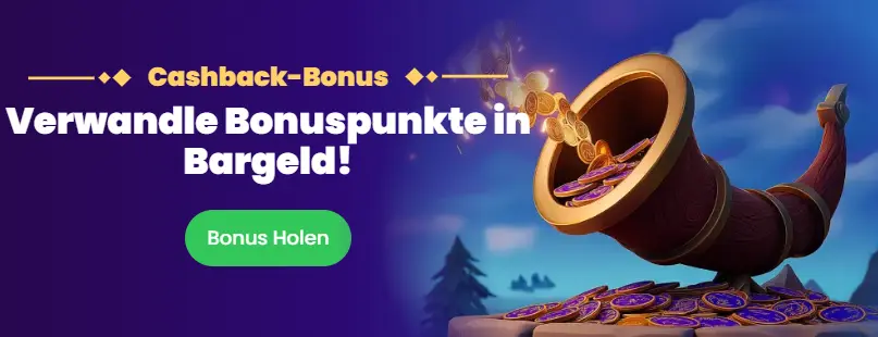 Casino Cashback Bonus bei Spinando