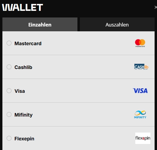 Einzahlungsmethoden im Online Casino ChalkWins