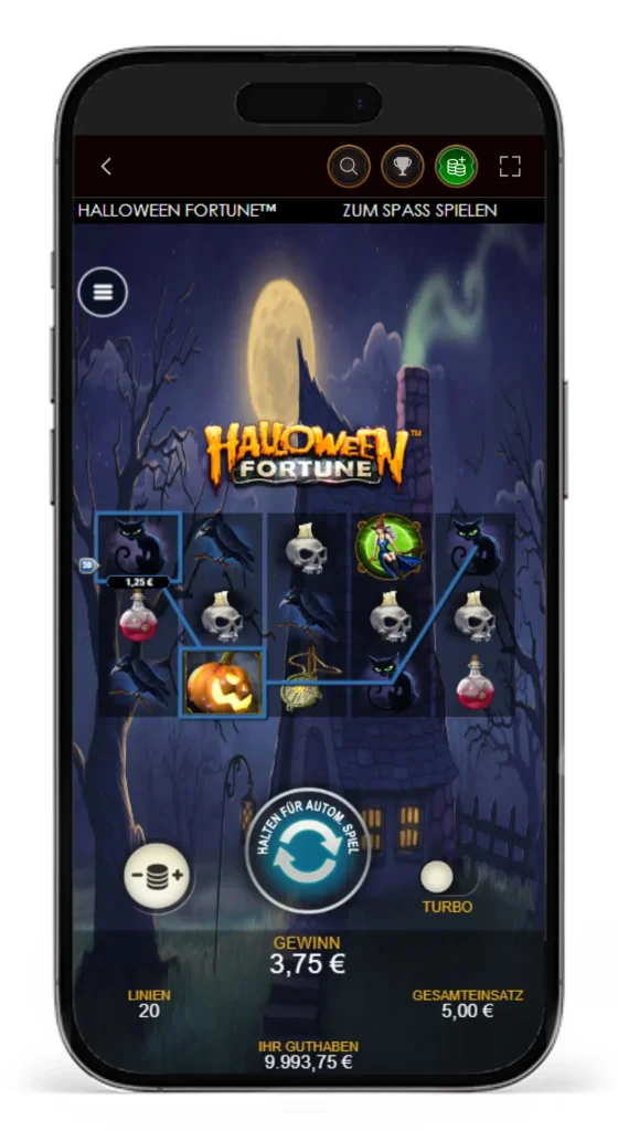 Halloween Fortune Slot von Playtech