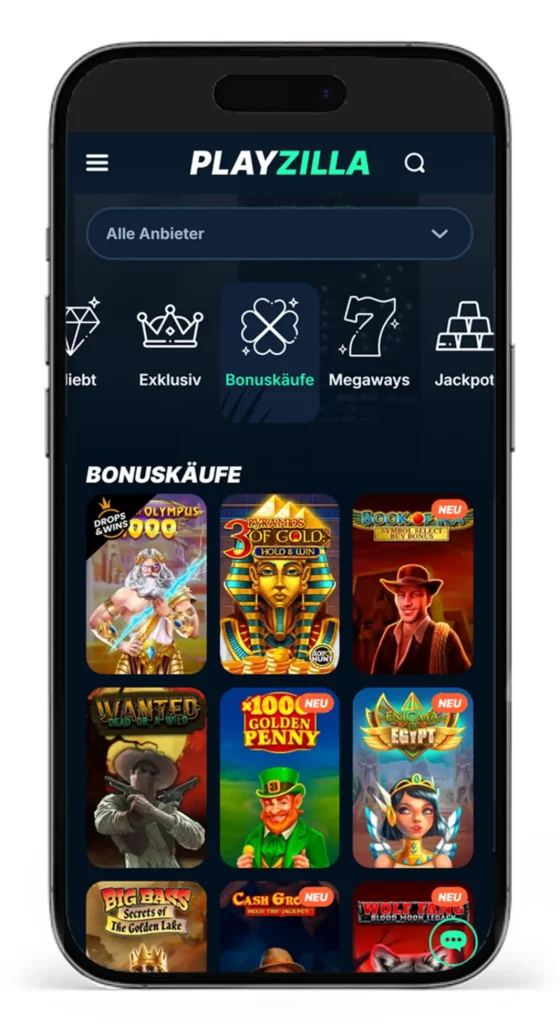 Freispiele kaufen im PlayZilla Online Casino