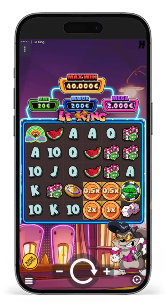 Le King Slot von Hackswaw Gaming
