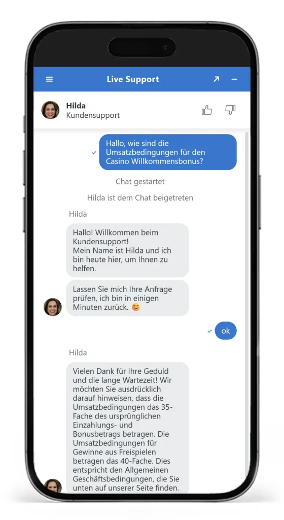 Der Millioner Casino Live Chat im Test