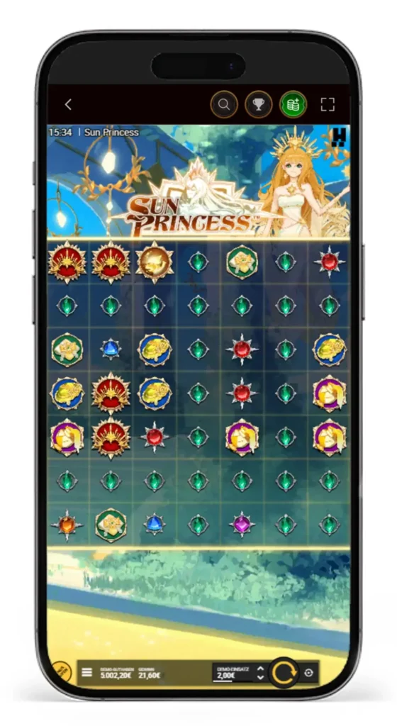 Sun Princess Slot mit Bonus Buy Feature von Hacksaw Gaming