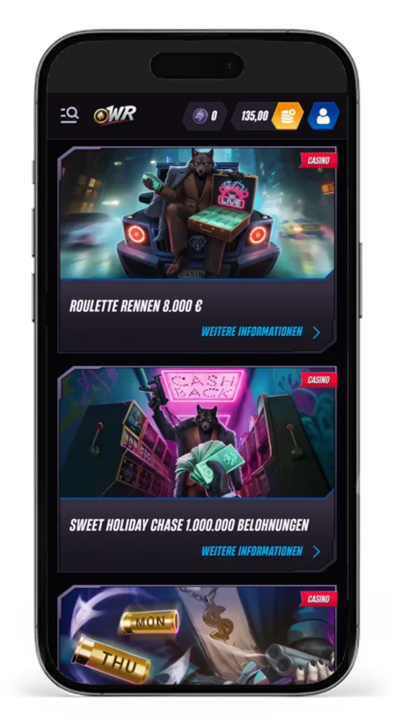 Bonusaktionen im WinRolla Online Casino