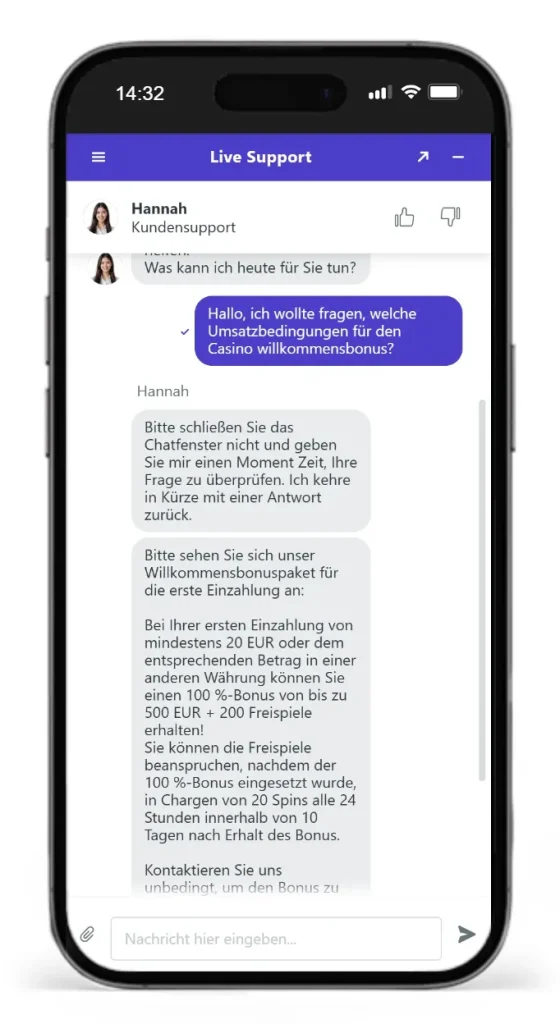 Der Alf Casino Live Chat im Test