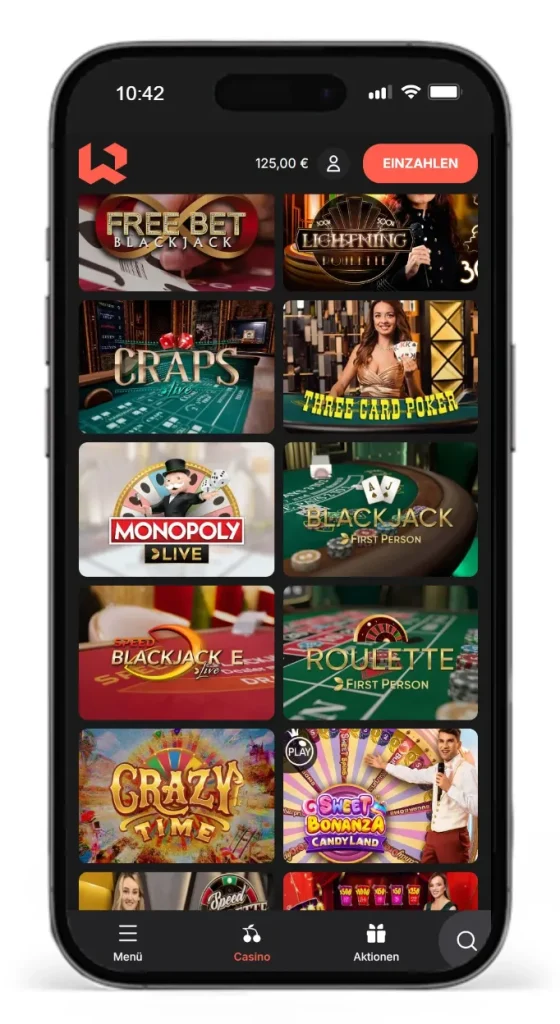 Einblick ins Wettson Live Casino