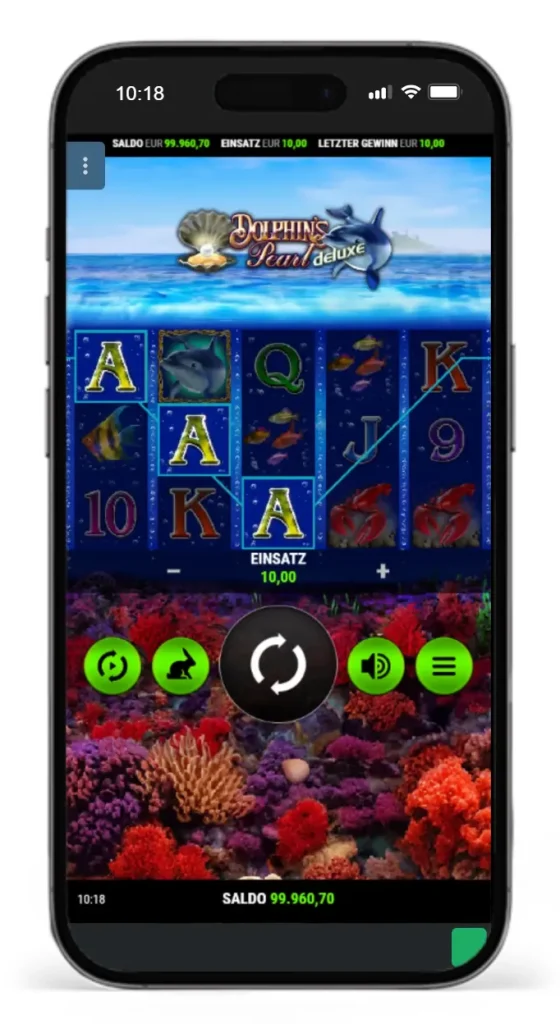 Dolphin's Pearl Deluxe Slot von Novomatic