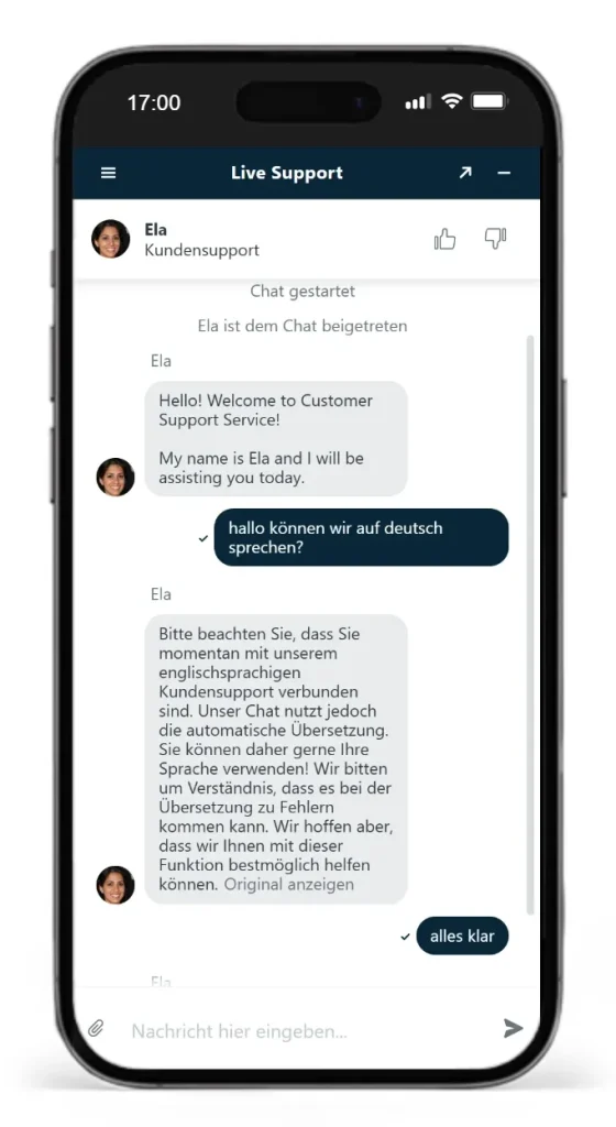 BetAlice Live Chat im Test