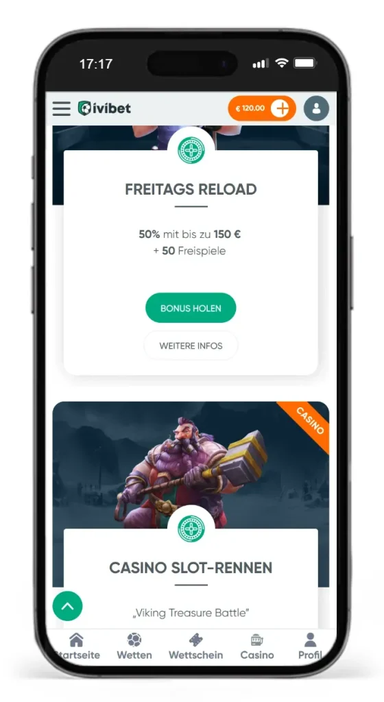 Das Ivibet Casino Treueprgramm