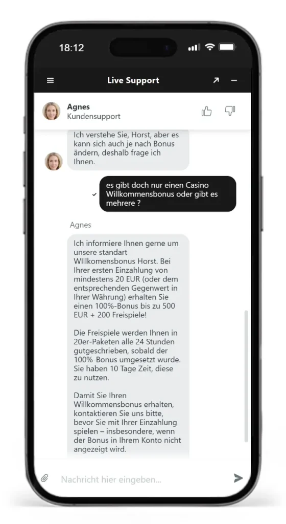 Der Legiano Kundensupport im Test