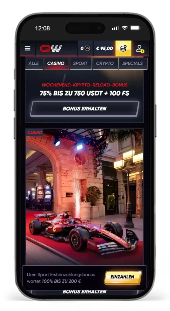 Bonusaktionen im QuickWin Online Casino