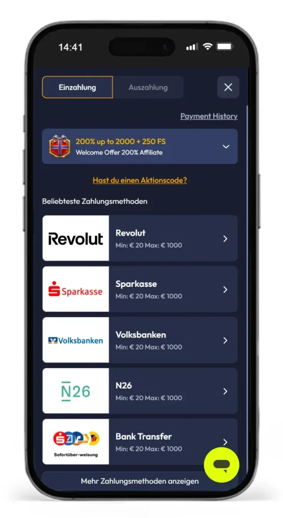 Exklusiver Willkommensbonus im Spinhub Online Casino