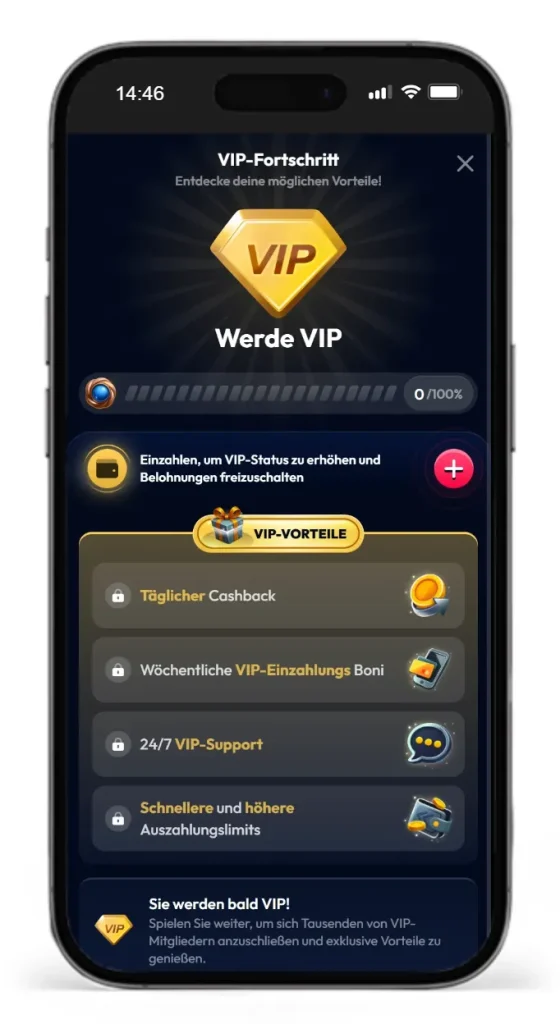 VIP Programm im Gambiva Online Casino