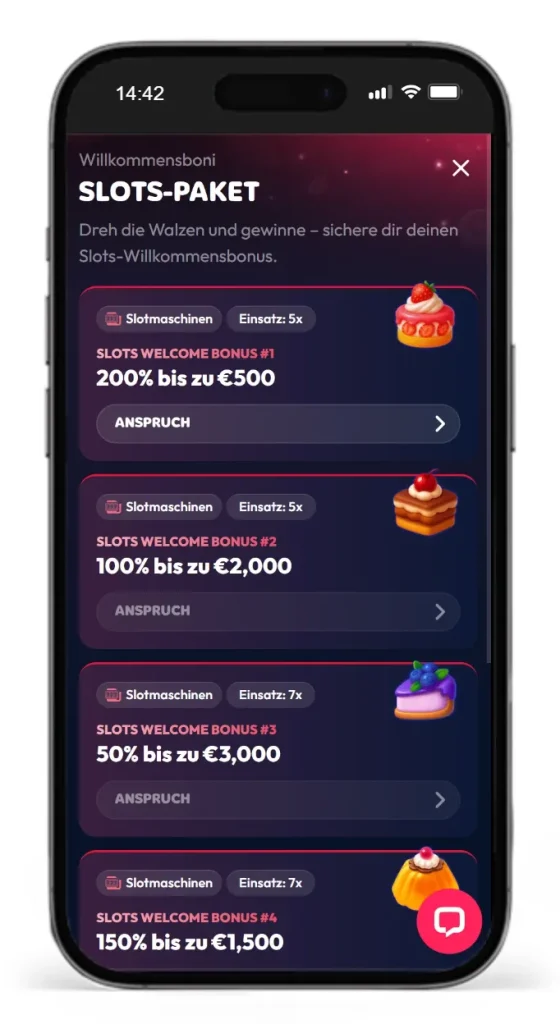 Willkommensbonus im Gambiva Online Casino