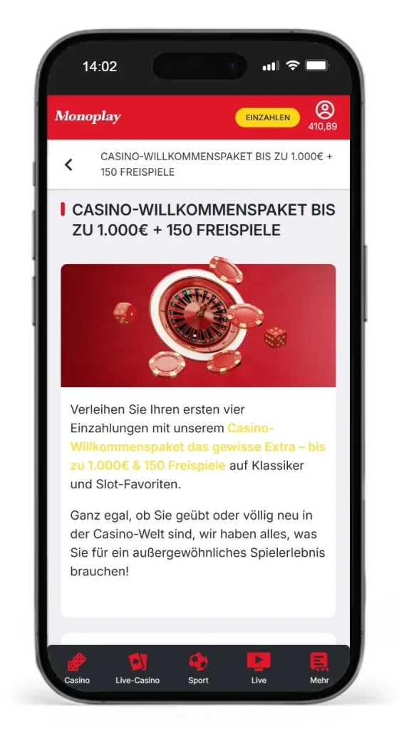 Willkommensbonus bei der Jackpotpiraten Alternative Monoplay